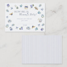 Blueberry Dessert Baby Shower How Big Mommys Belly