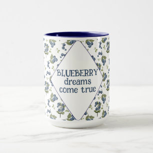 BLUEBERRY Dreams Festival Tasse