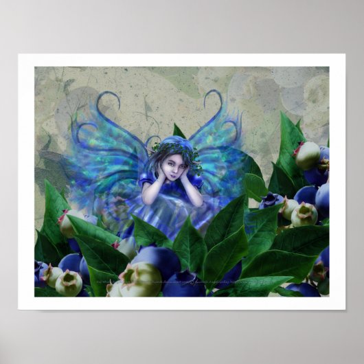 Blueberry Fairy Poster (Vorne)