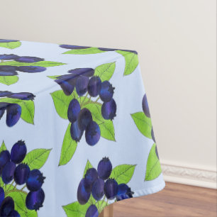 Blueberry Festival Maine Wild Blueberries Frucht Tischdecke