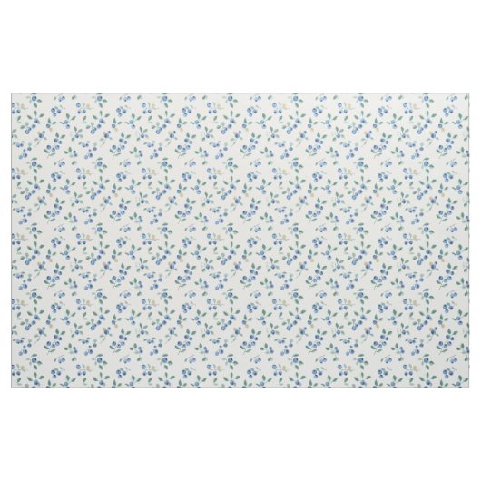 Blueberry Fields Fruchtmuster Stoff (Fat Quarter (45,7 x 55,9 cm))
