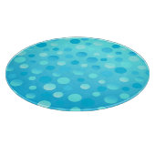 Blueberry Fizz Schneidebrett rund (Ecke)