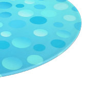 Blueberry Fizz Schneidebrett rund (Ecke)