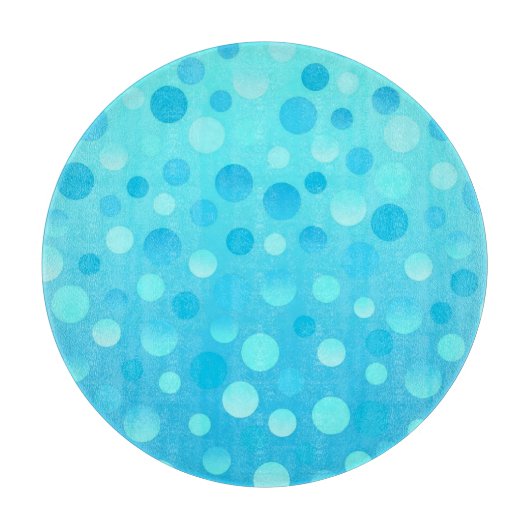 Blueberry Fizz Schneidebrett rund (Vorderseite)