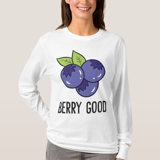 Blueberry Frucht Berry Good Blueberry Frucht Liebe T-Shirt (Vorderseite)