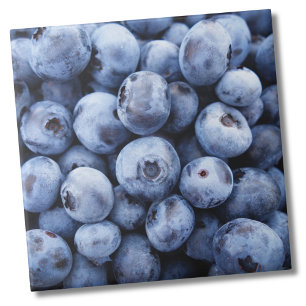Blueberry Frucht Muster Fliese