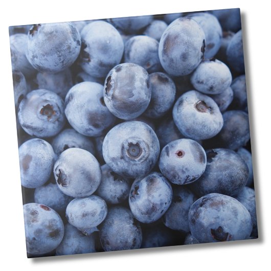 Blueberry Frucht Muster Fliese