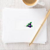 Blueberry Fruit Adressaufkleber (Insitu)