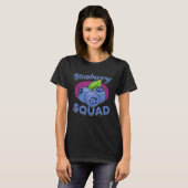 Blueberry Fruit Blueberry Squad 1 T-Shirt (Vorne ganz)
