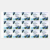Blueberry Fruit Etiketten (Blatt)