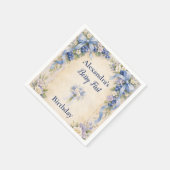 Blueberry Garden Berry First 1st Birthday Serviette (Ecke)