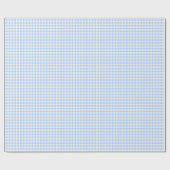 Blueberry Gingham Gift Wrap Geschenkpapier (Flach)