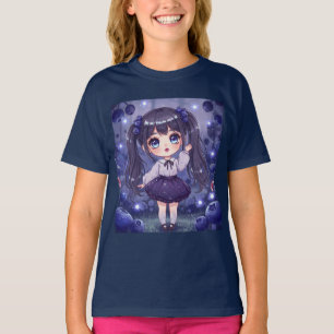 Blueberry Girl von Natasha Us T-Shirt
