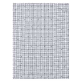 Blueberry Gray Blue Gingham Tischdecke