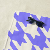 Blueberry-Hahnentrittmuster-Muster Strandtuch (Beispiel)