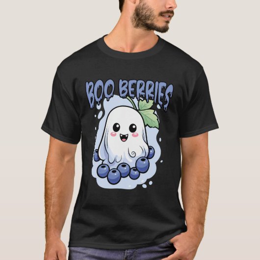 Blueberry Halloween Kostümtrick oder Treat Frucht T-Shirt (Vorderseite)