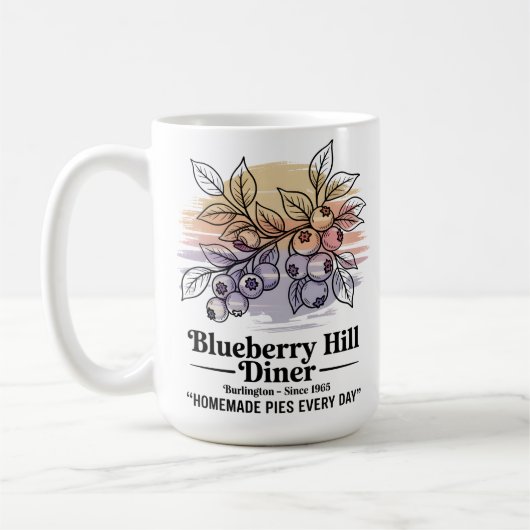 Blueberry Hill Diner Kaffeetasse (Links)