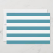 Blueberry Ice Cream Kindergeburtstag Party Foto Einladung (Rückseite)