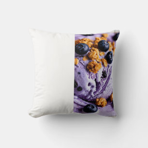 Blueberry Ice Cream Kissen