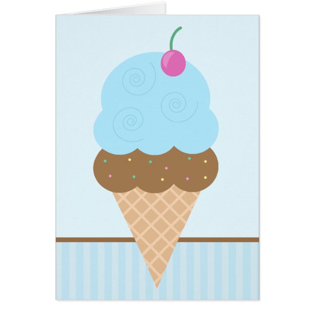 Blueberry Ice Creme Cone (Vorne)