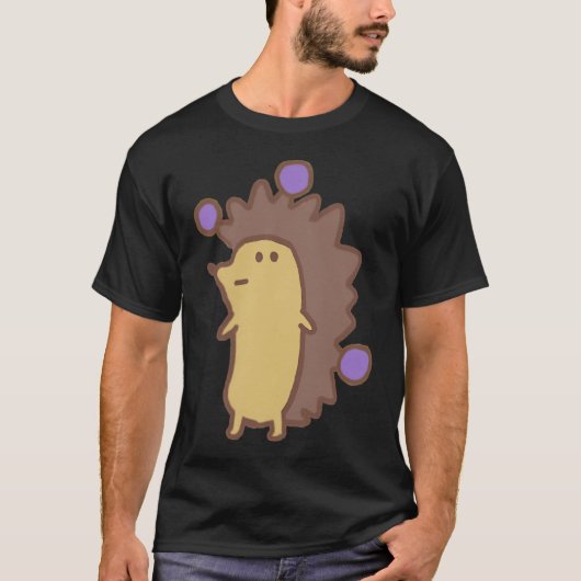 Blueberry-Igel T-Shirt (Vorderseite)
