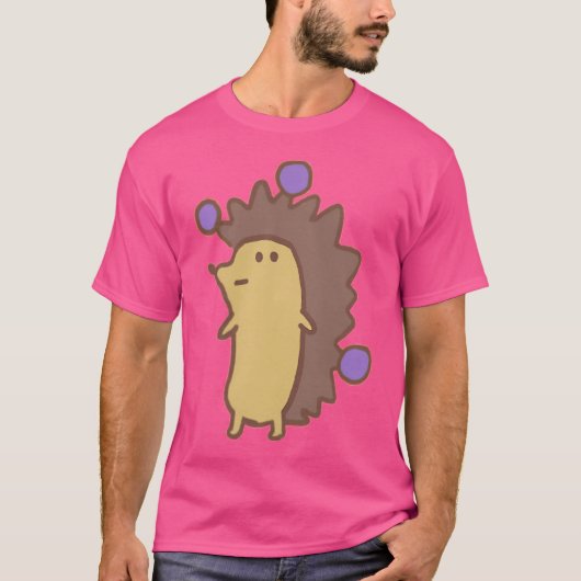 Blueberry-Igel T-Shirt (Vorderseite)