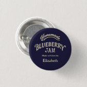 Blueberry Jam Button (Vorne & Hinten)