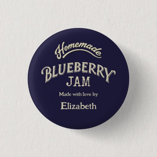 Blueberry Jam Button (Vorderseite)