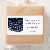 Blueberry Jam Preserve Label (Insitu)