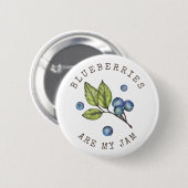 Blueberry Jam Pun Button (Vorne & Hinten)