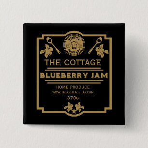 Blueberry Jam Seller Button