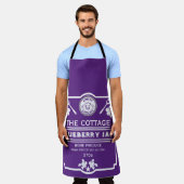 Blueberry Jam Seller Schürze (Getragen)