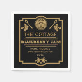 Blueberry Jam Seller Serviette (Vorderseite)