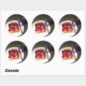 BlueBerry Jam Sticker (Blatt)
