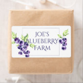 Blueberry Jar Label (Insitu)