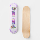 Blueberry Juice Cool Drink Frucht Skateboard (Vorderseite)