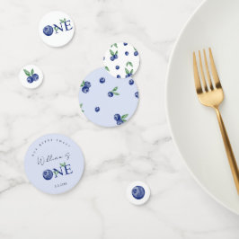 Blueberry-Junge Beere erste Geburtstagsparty Konfe Konfetti