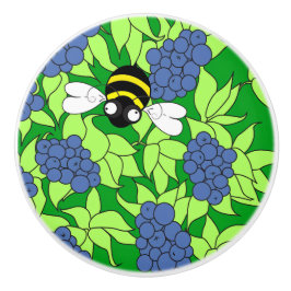Blueberry Keramik Knob Keramikknauf