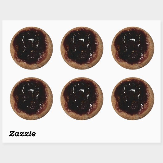 Blueberry Kolache Sticker (Blatt)