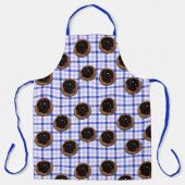 Blueberry Kolaches über Karierte Schürze (Vorderseite)