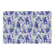 Blueberry Lavender Garden - Wasserfarbene Blume