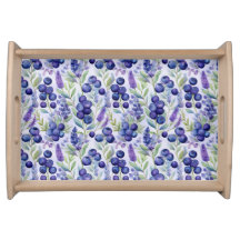 Blueberry Lavender Garden - Wasserfarbene Blume