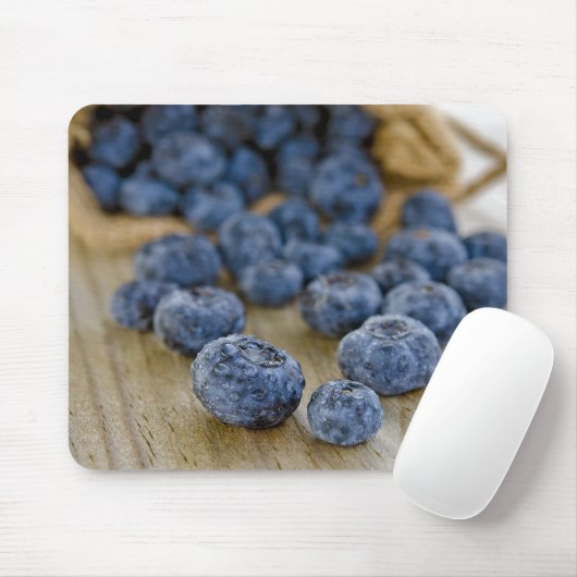 Blueberry Macro Mousepad (Mit Mouse)