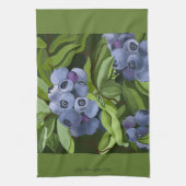Blueberry Maltuch Geschirrtuch (Vertikal)
