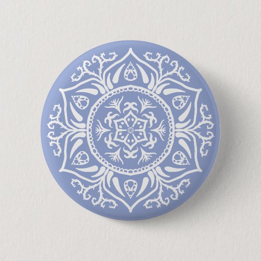 Blueberry Mandala Button (Vorderseite)