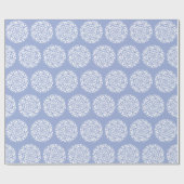 Blueberry Mandala Geschenkpapier (Flach)