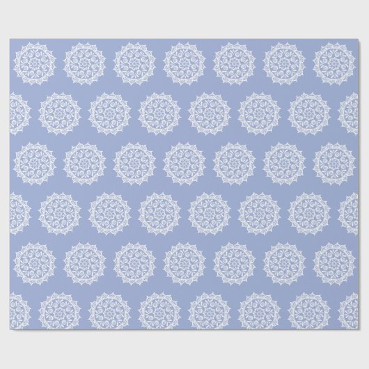 Blueberry Mandala Geschenkpapier (Flach)