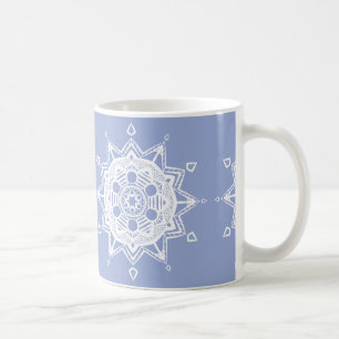 Blueberry Mandala Kaffeetasse