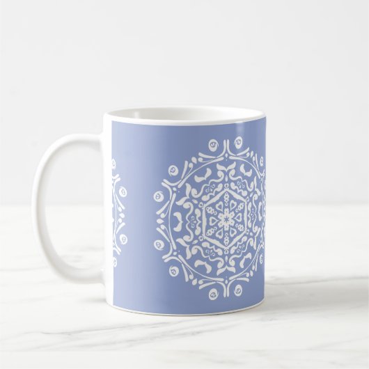 Blueberry Mandala Kaffeetasse (Links)