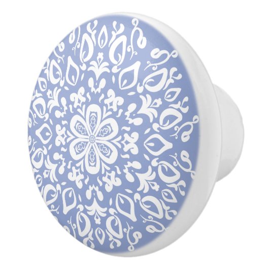Blueberry Mandala Keramikknauf (Rechts)